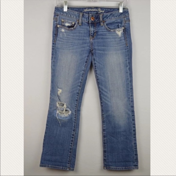Vintage Flare Crop Jeans